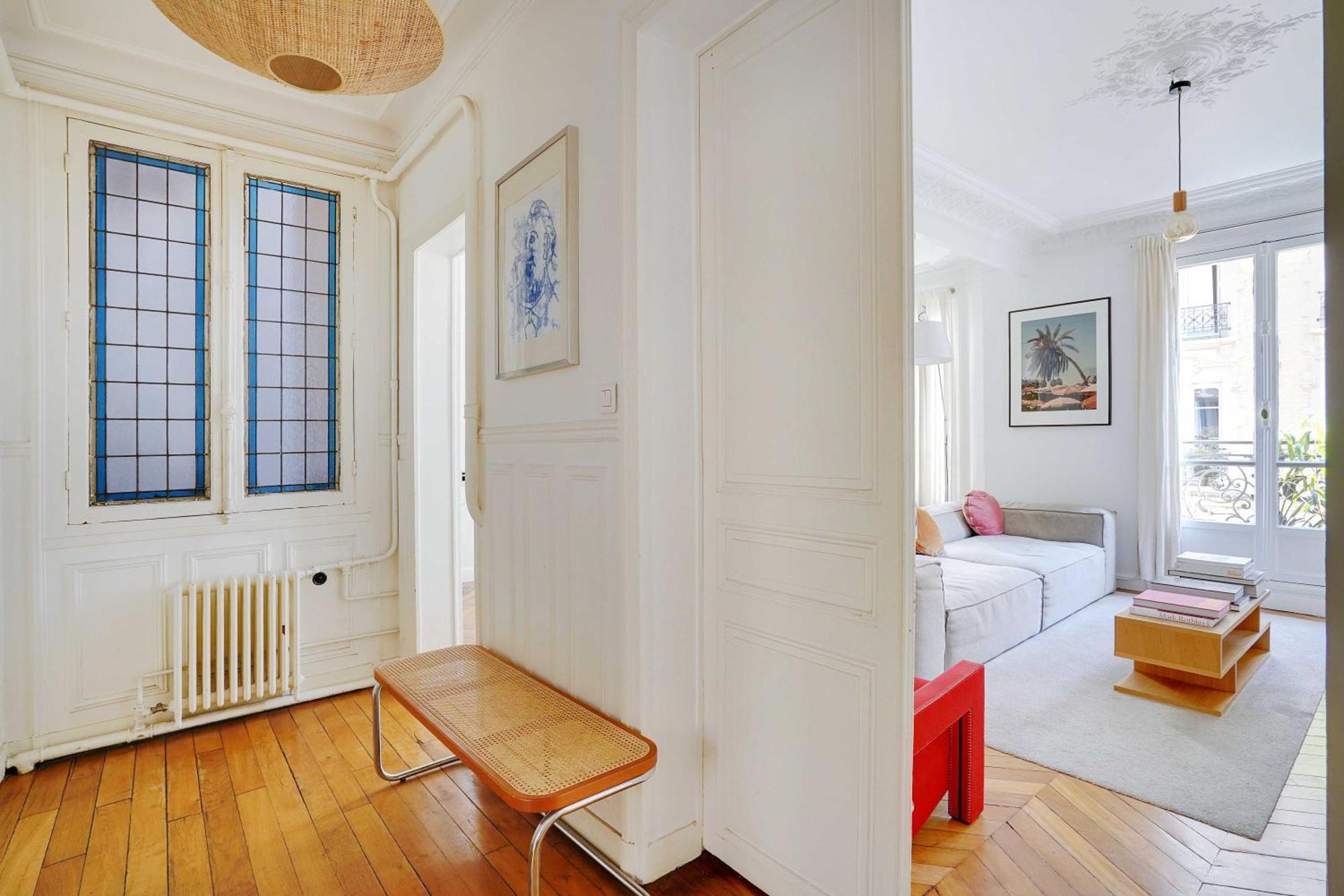 Charming Apartment- 2br-4p- Parc Monceau Apartment